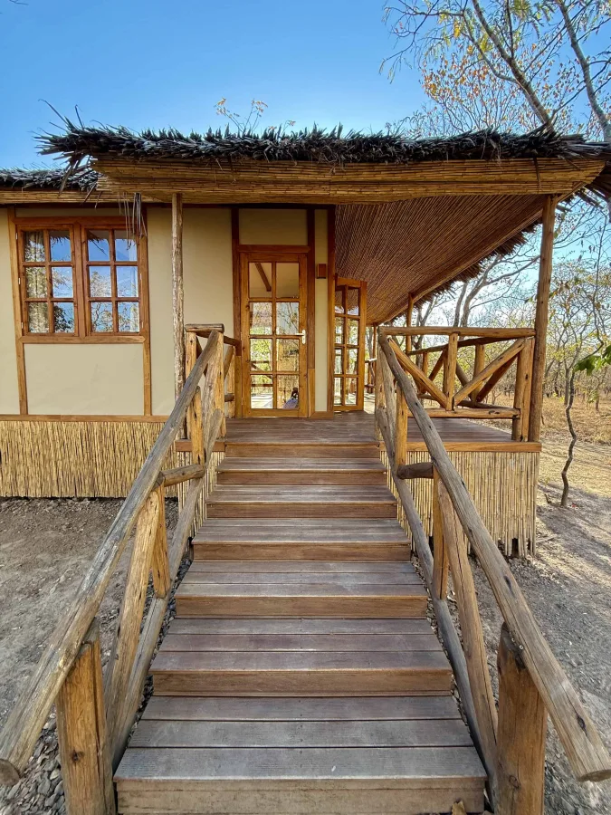 Exterior of Camp Lilac Mikumi in Mikumi, Tanzania