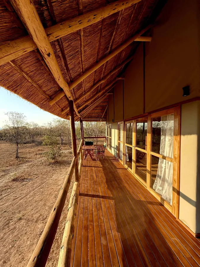 Exterior of Camp Lilac Mikumi in Mikumi, Tanzania
