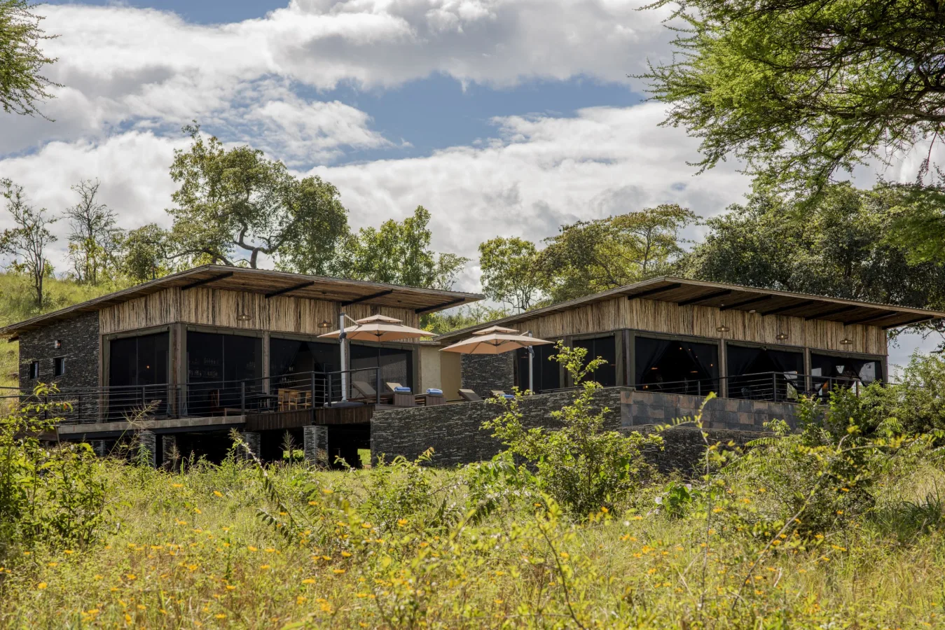 Exterior of Elephant Springs in Tarangire National Park