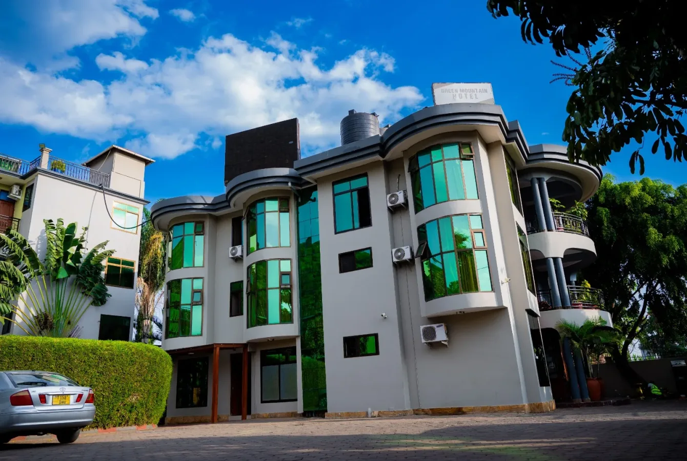 Exterior of Green Mountain Hotel in Arusha