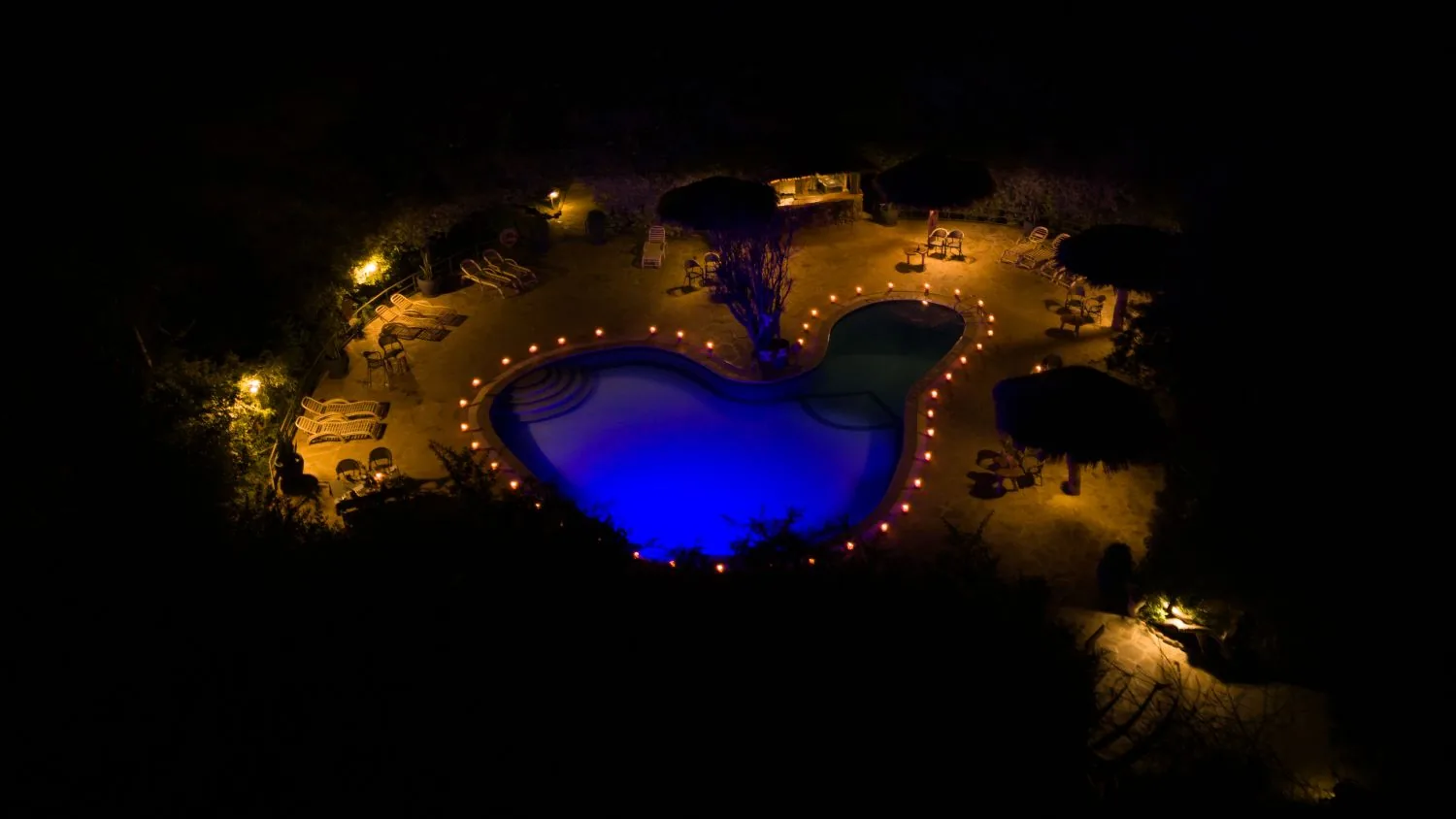 Kibo Safari Camp exterior near Amboseli