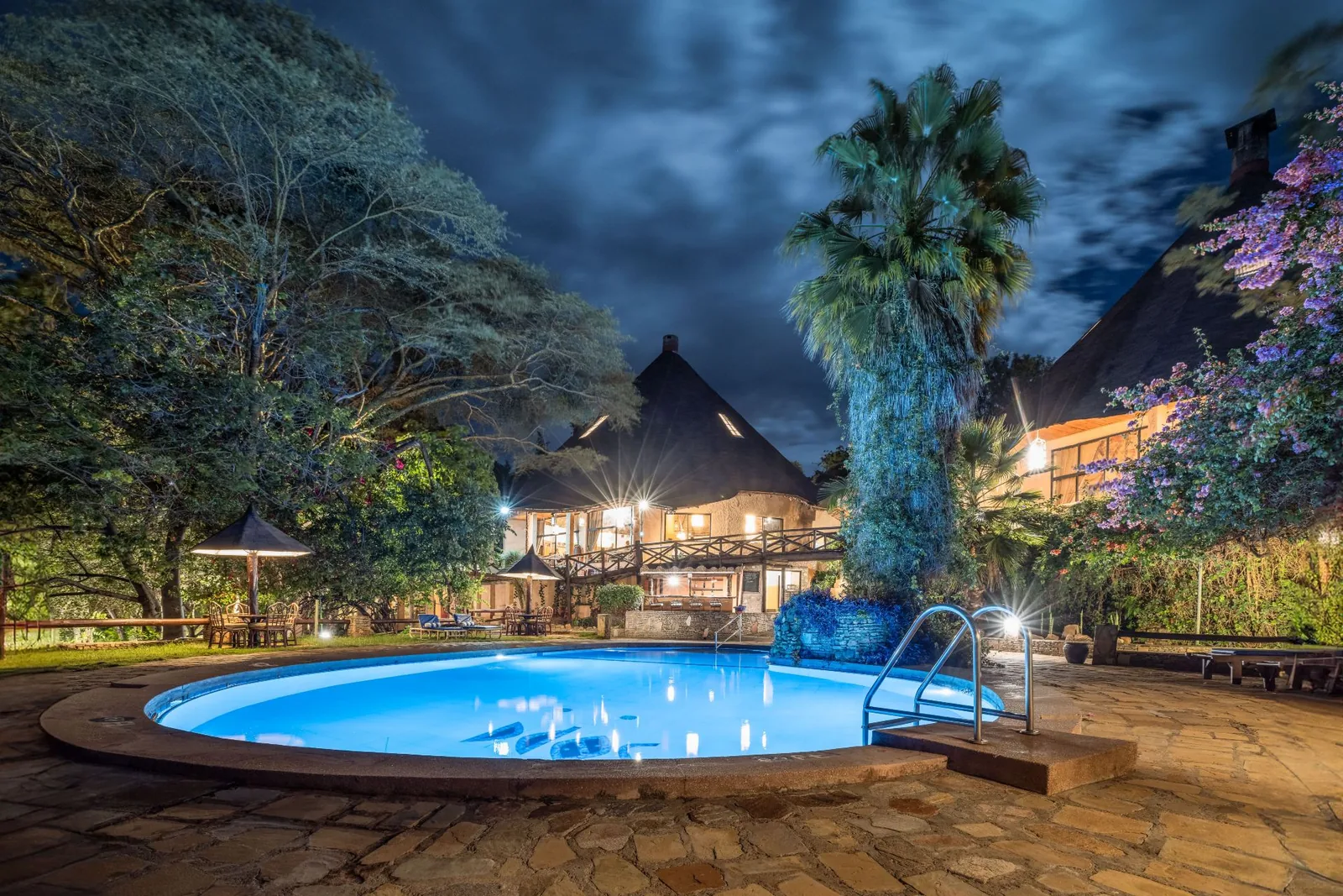 Masai Mara Sopa Lodge exterior in the Maasai Mara