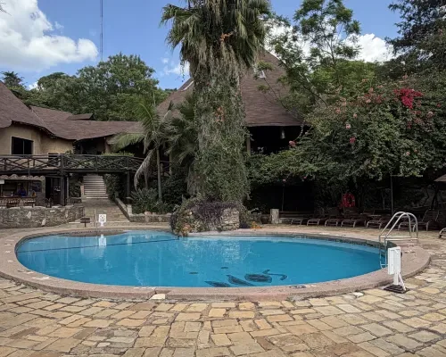 Masai Mara Sopa Lodge exterior in the Maasai Mara