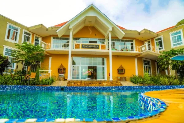 Masailand Safari Lodge exterior in Arusha