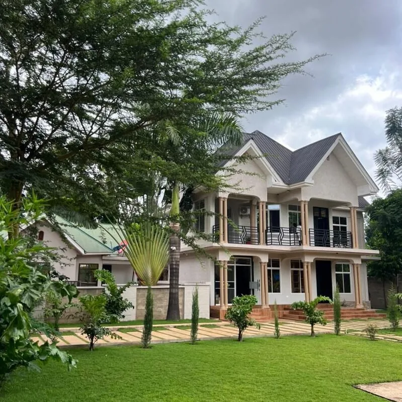 Nguchiro Palace Hotel exterior in the Kilimanjaro region