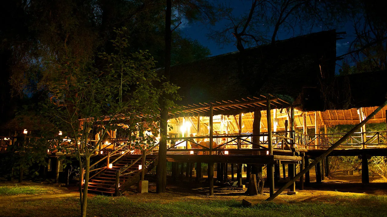 Samburu Intrepids camp exterior in Samburu National Reserve