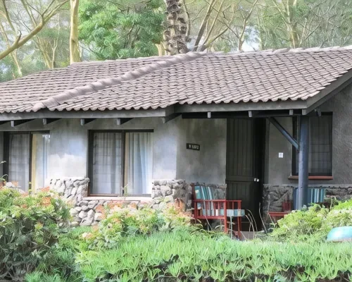 Sarova Lion Hill Game Lodge exterior at Lake Nakuru