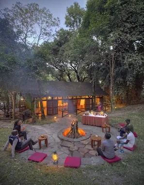 Sarova Mara Game Camp exterior in the Maasai Mara