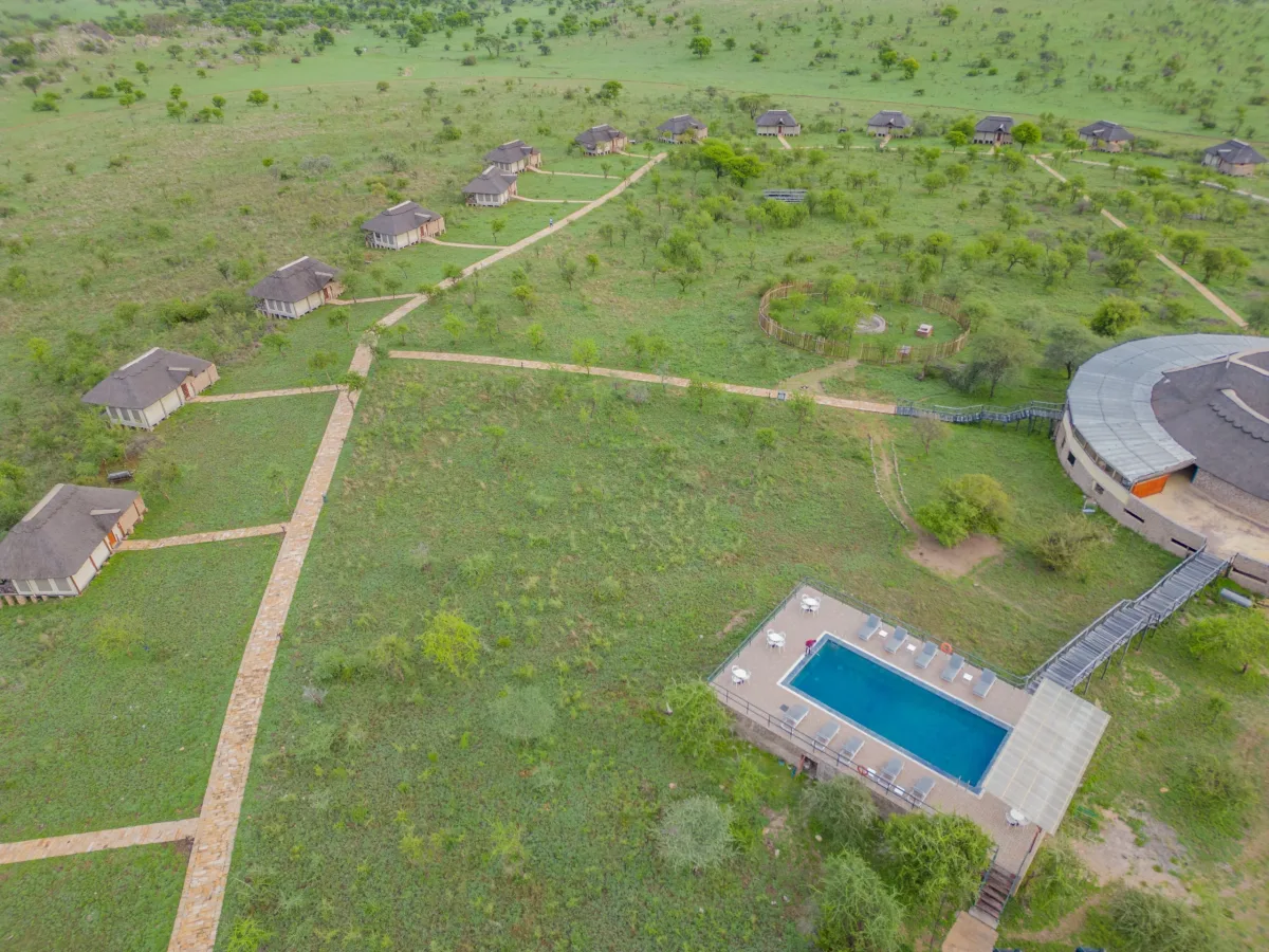 Exterior of Serengeti Safari Lodge in Serengeti National Park