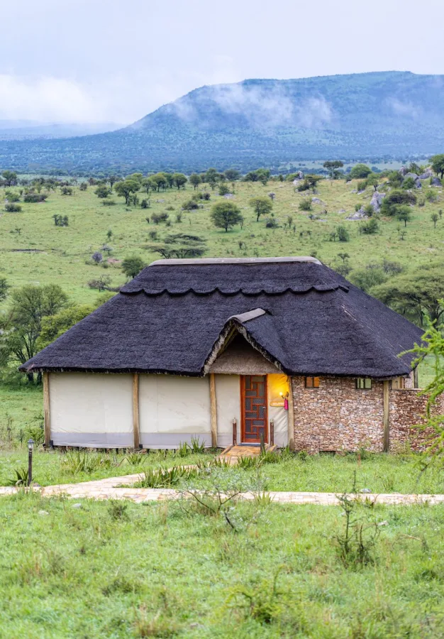 Exterior of Serengeti Safari Lodge in Serengeti National Park