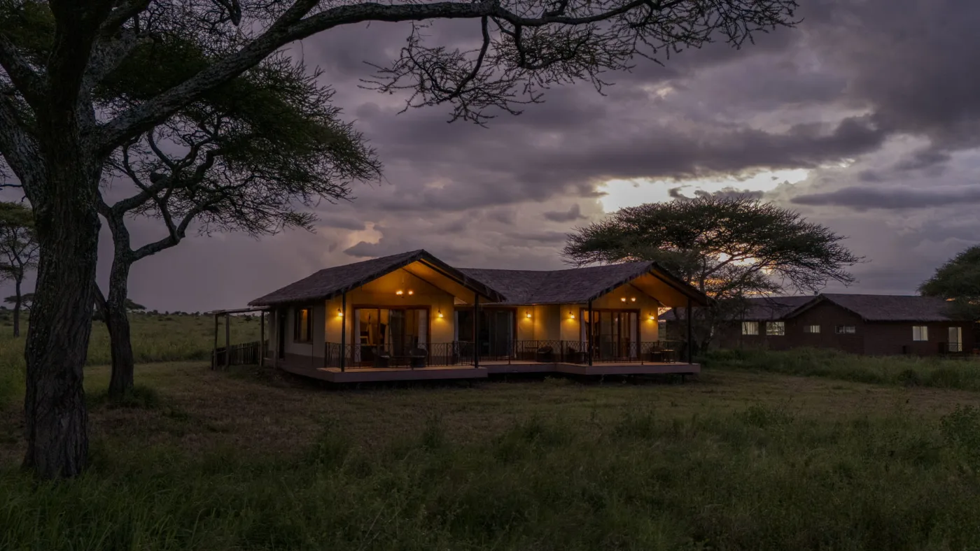 Exterior of Serengeti Sametu Camp in Ngarenanyuki, Central Serengeti