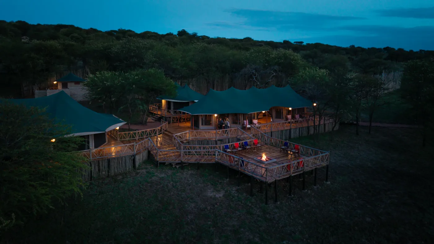 Exterior of Serian Tarangire Camp in Tarangire National Park