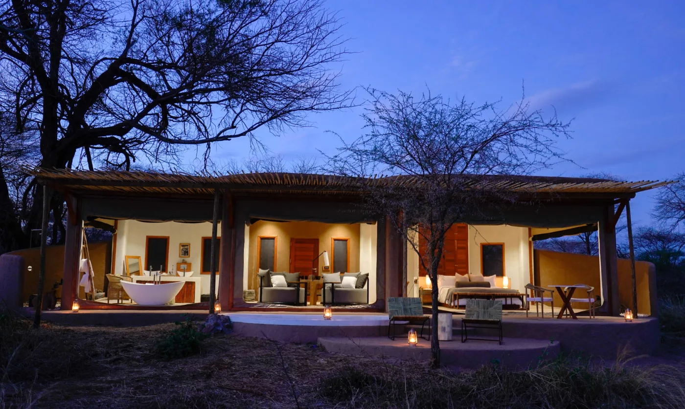 View of Asanja Ndembo in Ruaha National Park