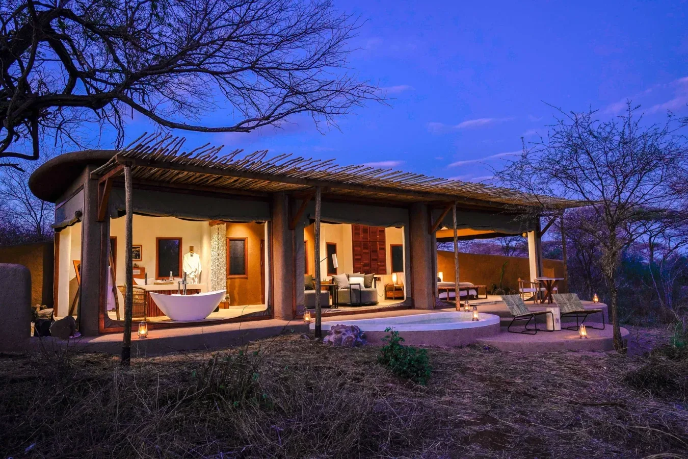 View of Asanja Ndembo in Ruaha National Park
