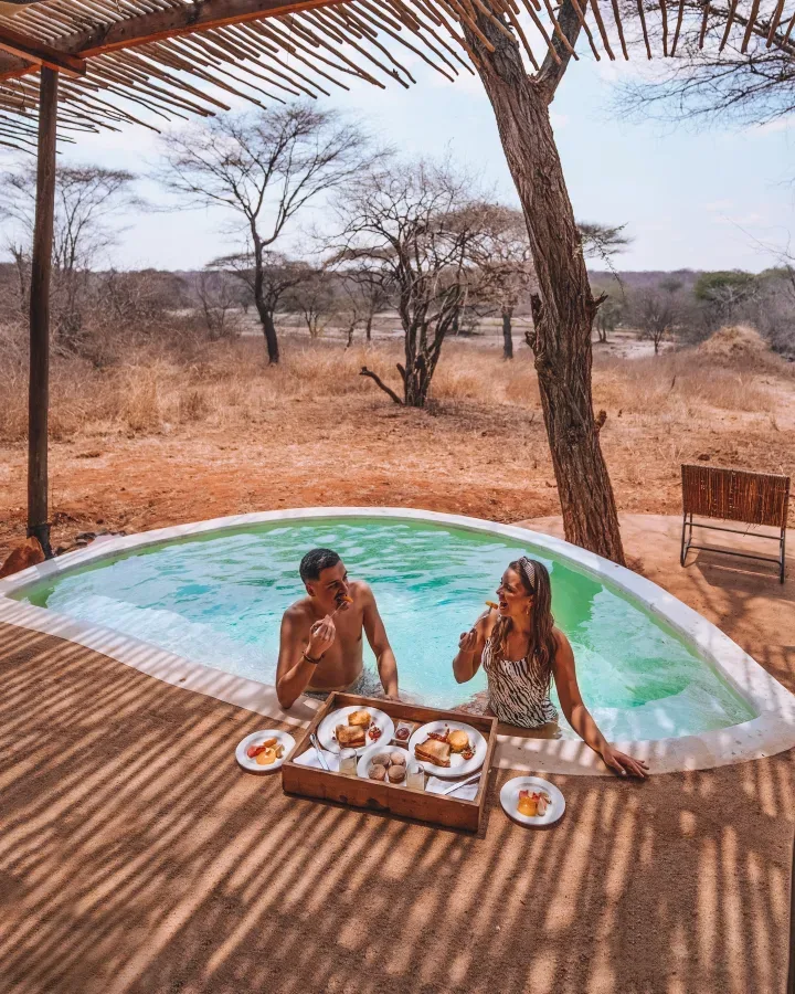 View of Asanja Ndembo in Ruaha National Park