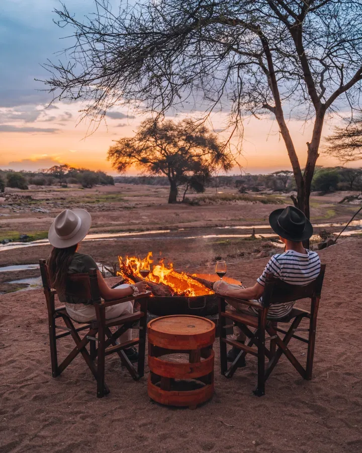 View of Asanja Ndembo in Ruaha National Park