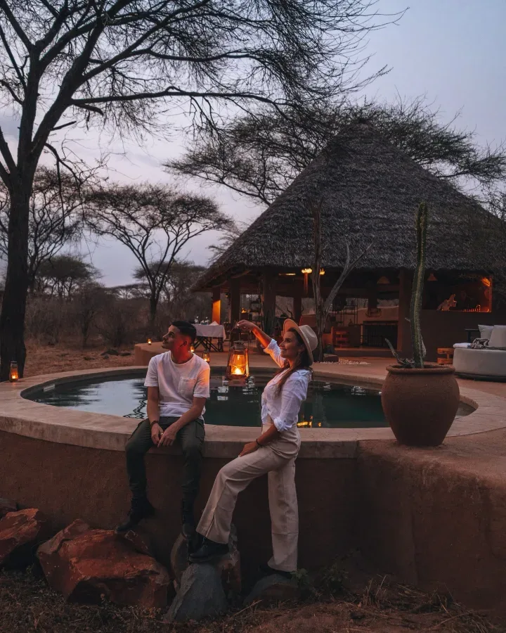 View of Asanja Ndembo in Ruaha National Park