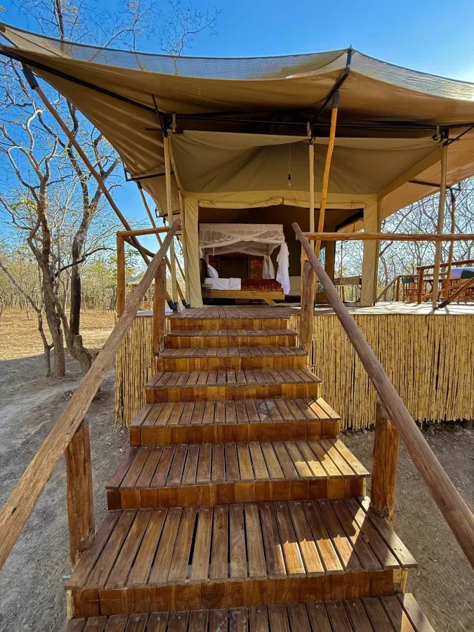 View of Camp Lilac Mikumi in Mikumi, Tanzania