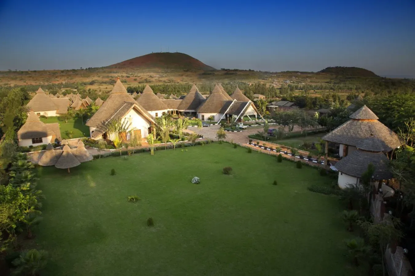 View of Farm of Dreams Lodge in Karatu