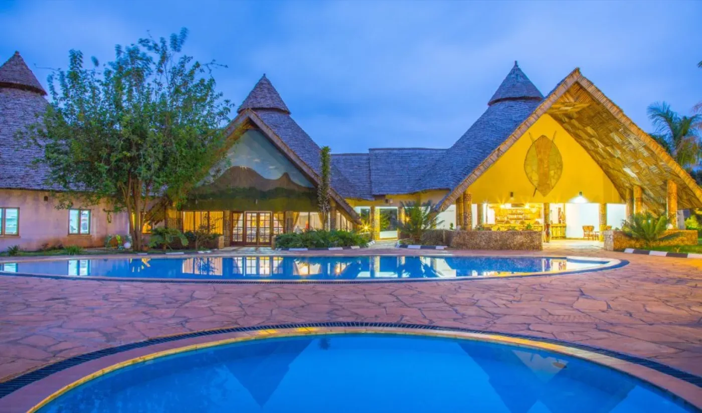 View of Farm of Dreams Lodge in Karatu