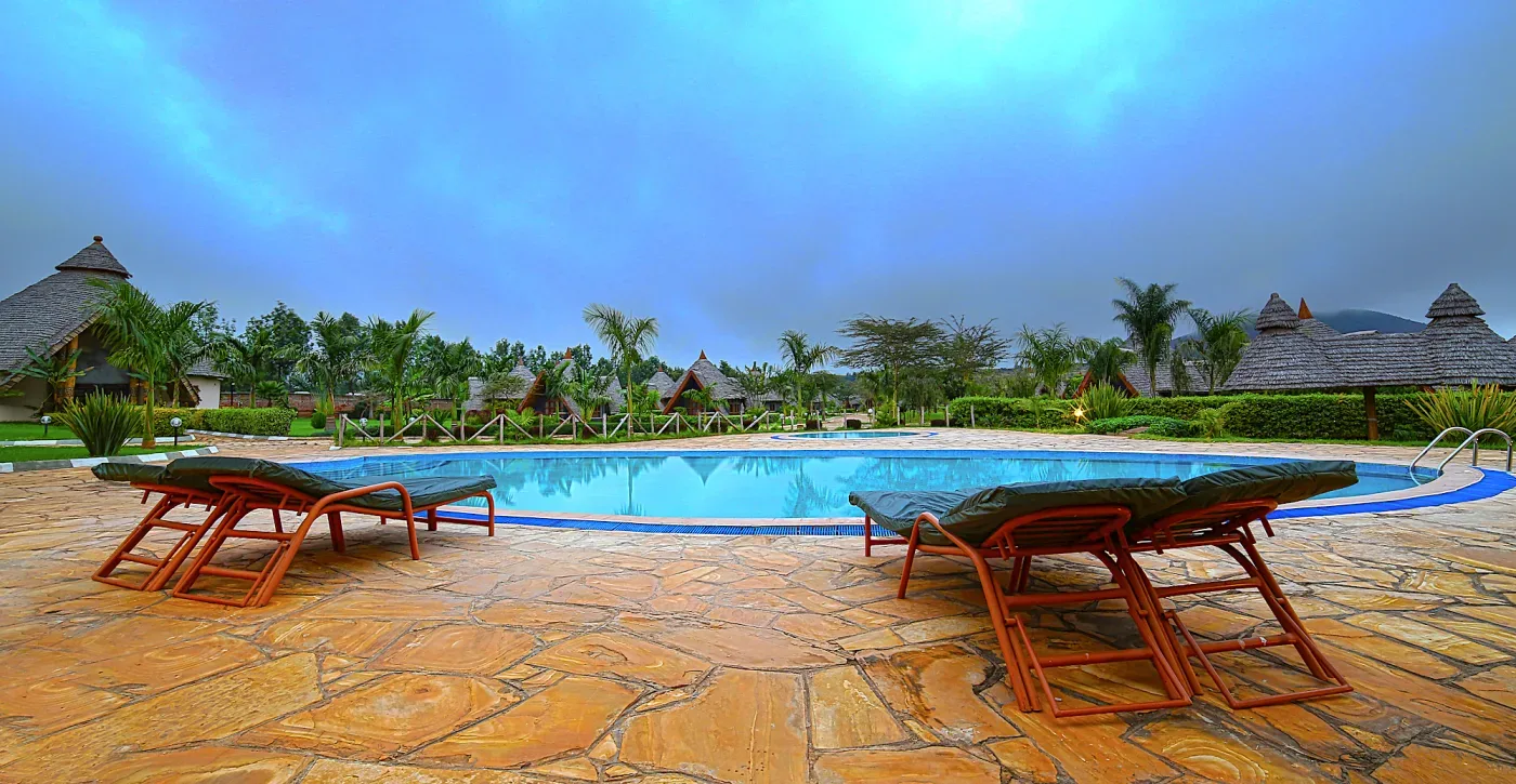 View of Farm of Dreams Lodge in Karatu