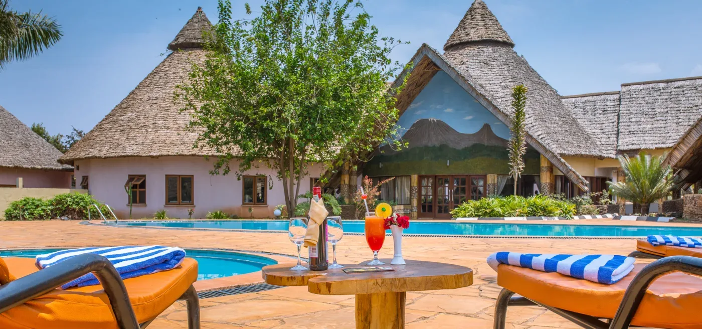 View of Farm of Dreams Lodge in Karatu