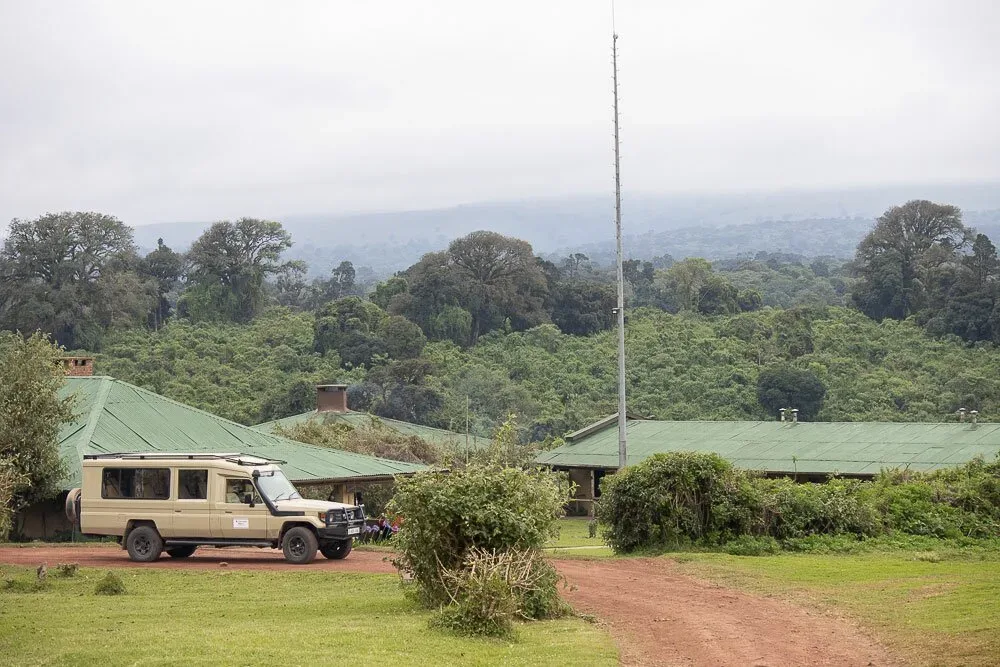 View of Ngorongoro Rhino Lodge in Ngorongoro Conservation Area