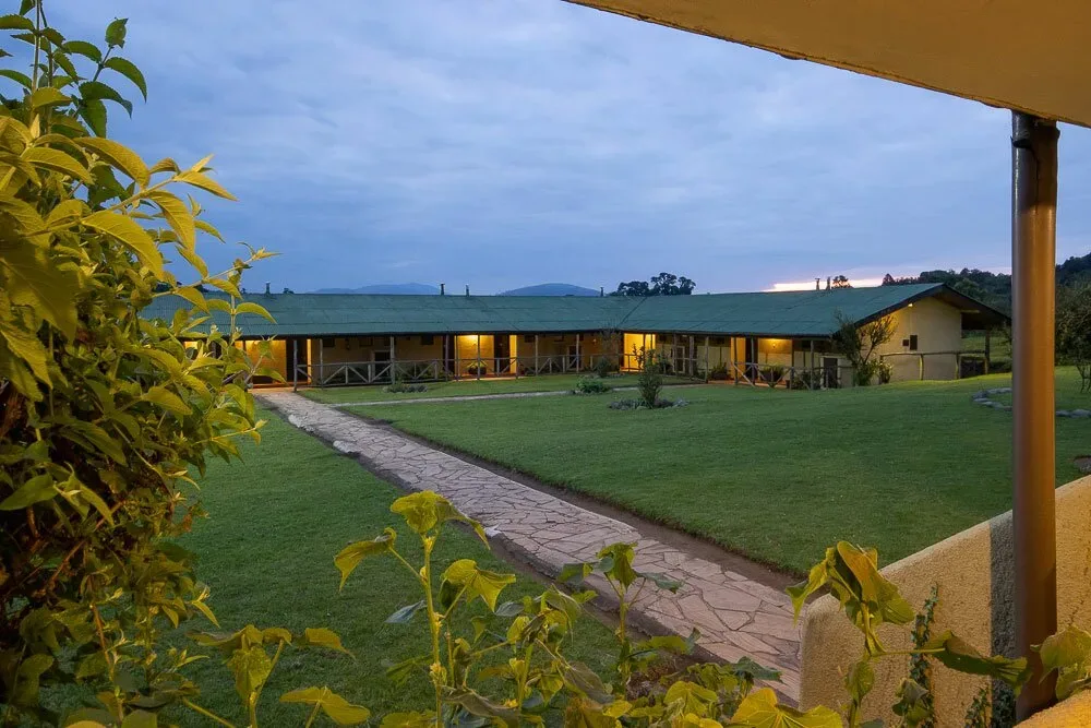 View of Ngorongoro Rhino Lodge in Ngorongoro Conservation Area