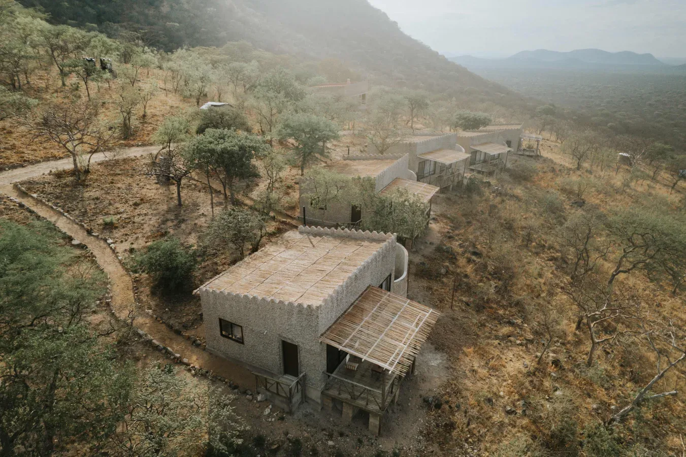 View of Ruaha Hilltop Lodge in Ruaha National Park area