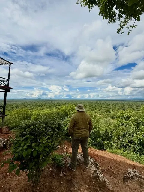 View of Ruaha Hilltop Lodge in Ruaha National Park area