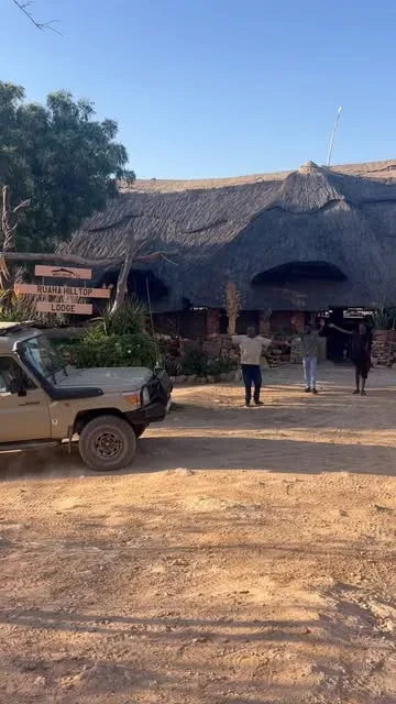 View of Ruaha Hilltop Lodge in Ruaha National Park area