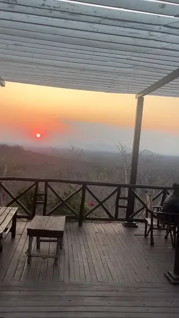 View of Ruaha Hilltop Lodge in Ruaha National Park area