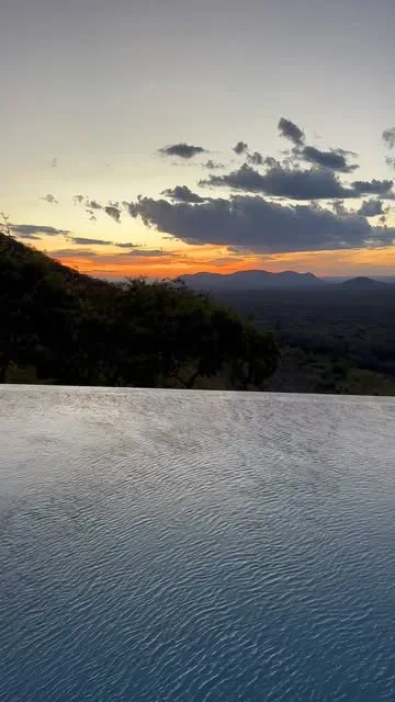 View of Ruaha Hilltop Lodge in Ruaha National Park area