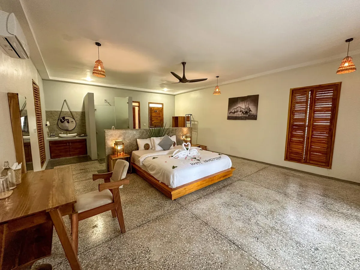 View of Selous Safari Lodge in Nyerere National Park area