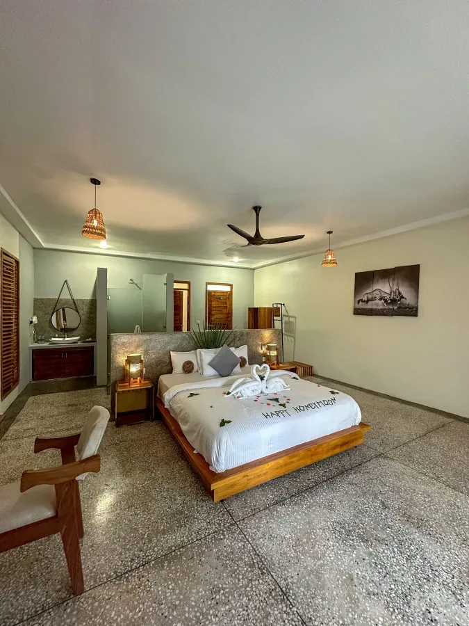View of Selous Safari Lodge in Nyerere National Park area