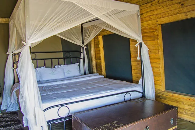 View of Serengeti Heritage Tented Camp in Central Serengeti