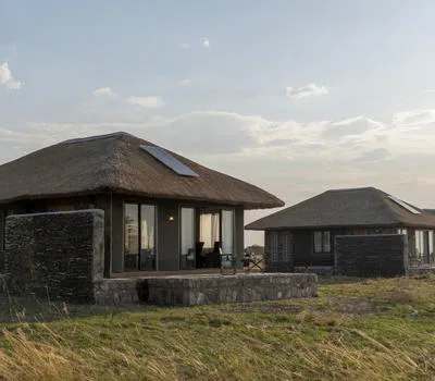 View of Serengeti Mara River Camp in Kogatende, Northern Serengeti
