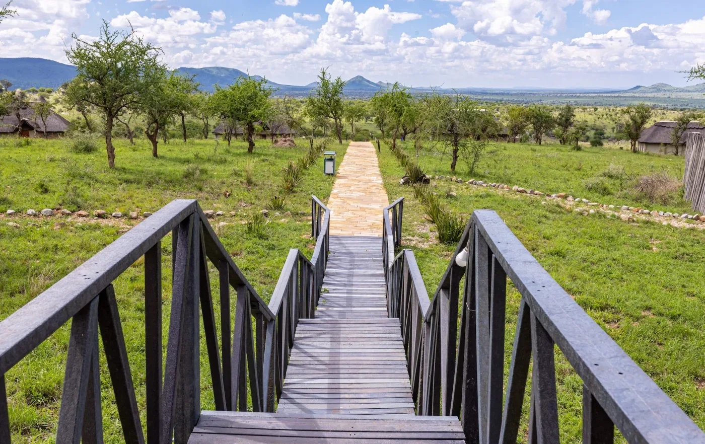 View of Serengeti Safari Lodge in Serengeti National Park