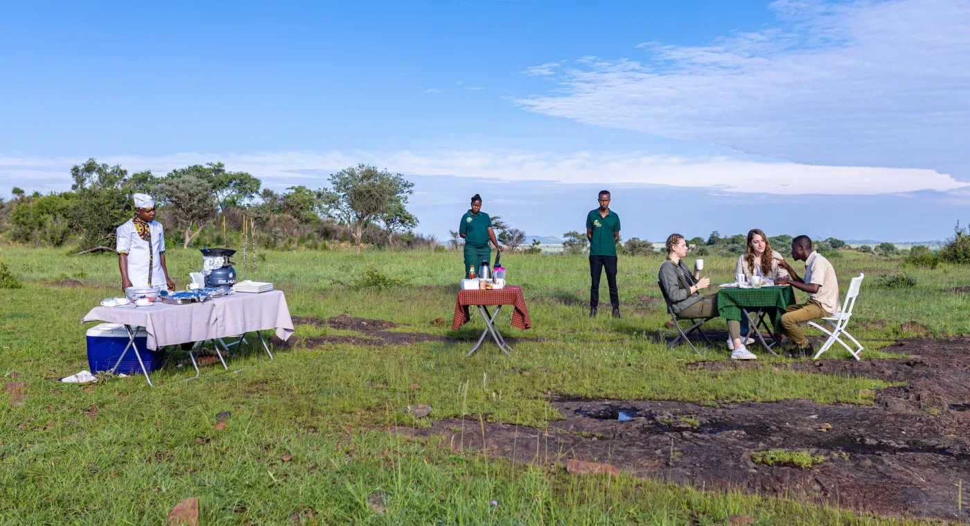 View of Serengeti Safari Lodge in Serengeti National Park