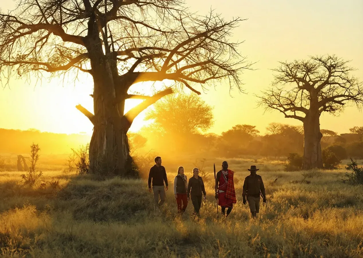 View of Serian Tarangire Camp in Tarangire National Park