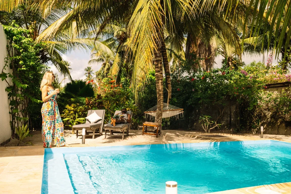 View of White Paradise Zanzibar in Pongwe, Zanzibar
