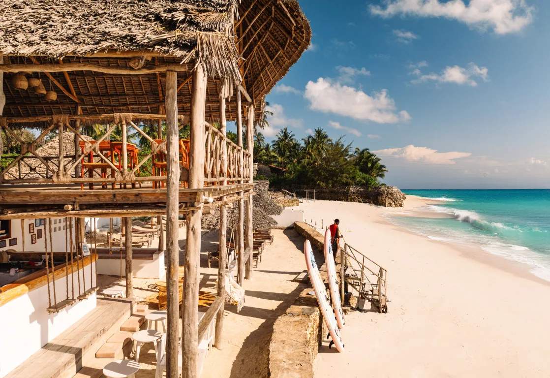 Exterior of White Paradise Zanzibar in Pongwe, Zanzibar