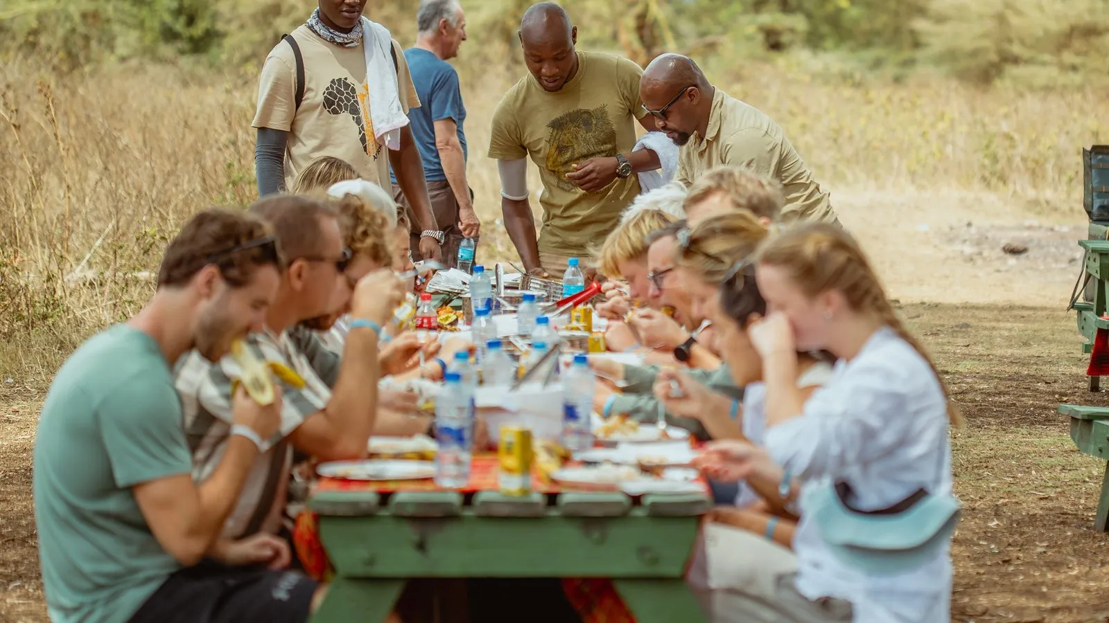 Remote safari accommodation and trip costs