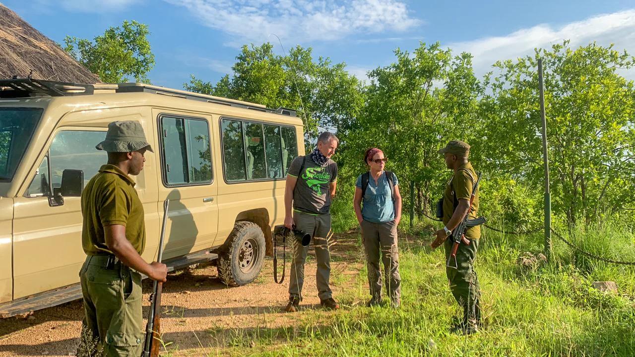 Slika itinerera pešačkog safarija