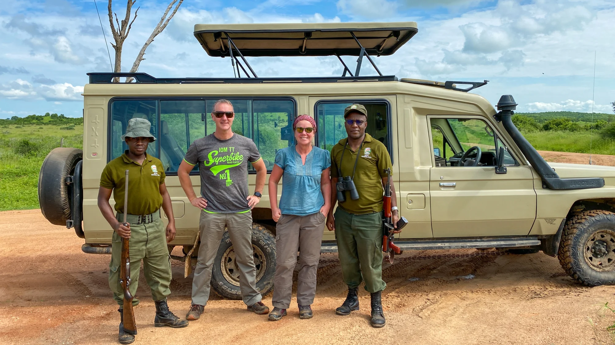 Guided walking safari in Arusha National Park