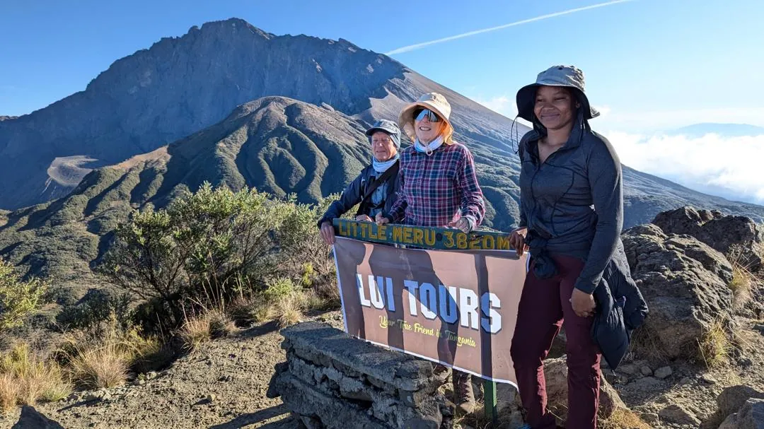 Tanzania mountain ridge scenery