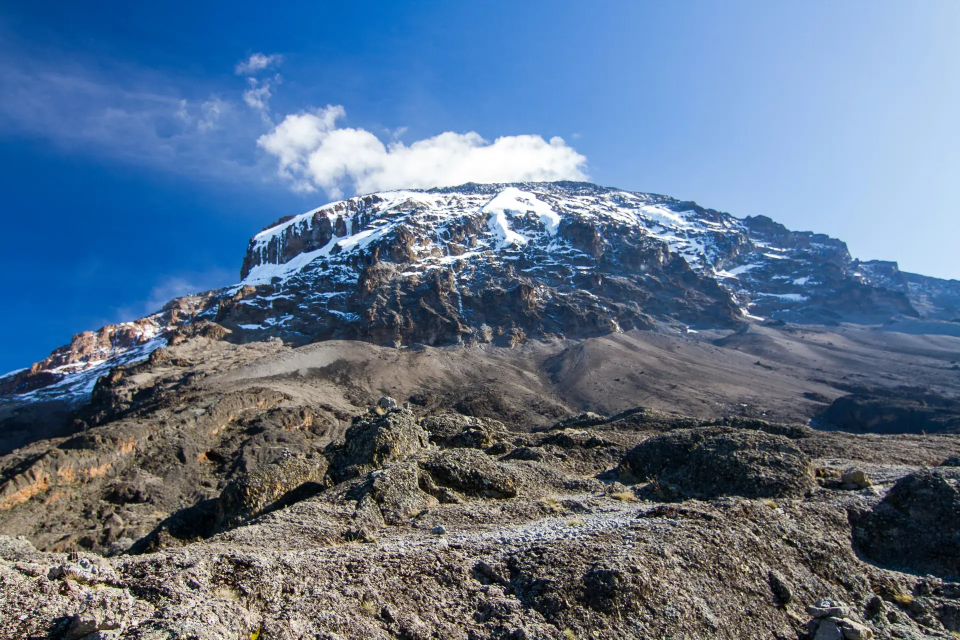 Mount Kilimanjaro trekking landscape