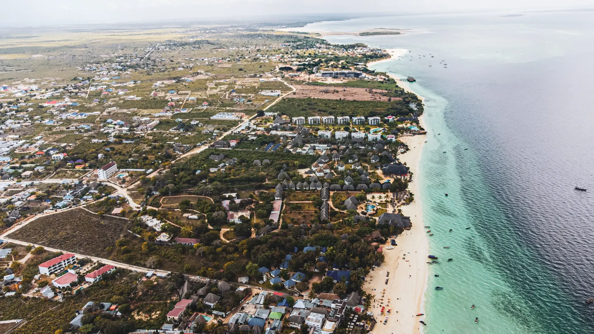 Relaxation in Zanzibar scenery